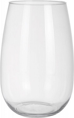 Ваза стеклянная прозрачная Класик 40х27,6 см Wrzesniak Glassworks