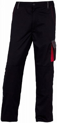 Брюки рабочие Delta Plus D-Mach р. XL DMPANNRXG черный с красным