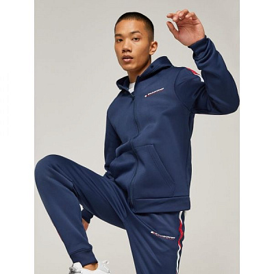Джемпер Tommy Hilfiger FLEECE FZ HOODY TAPE S20S200287401 р. M темно-синій