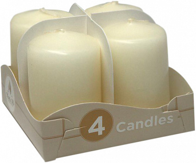 Набір свічок адвентових 60/40 мат екрю 4 шт. Pako-If