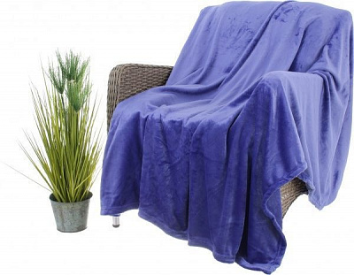 Плед Royal blue 200x220 см синий La Nuit 