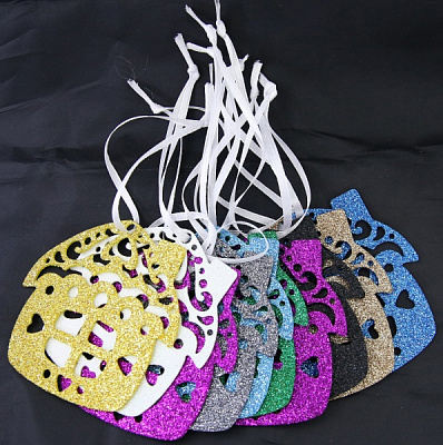 Підвіска Будиночок 9 см різнокольоровий 1220360