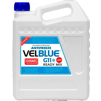Антифриз Velblue ready mix 5л синій