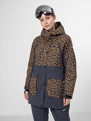 Куртка 4F WOSNOWBOARD JACKET KUDS002 H4Z22-KUDS002-81A р.L коричневий