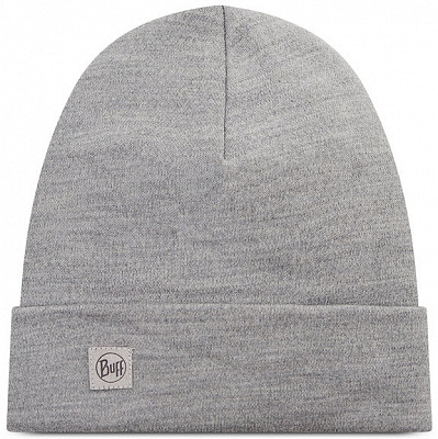 Шапка уні.  р.OS сірий BU 111170.933.10.00 HEAVYWEIGHT MERINO WOOL Buff AW2223