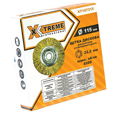 Щітка дискова X-Treme XT107315