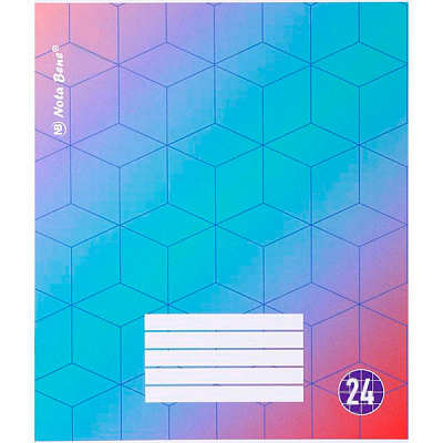 Тетрадь школьная 24 листа в клетку 1_2020 Nota Bene