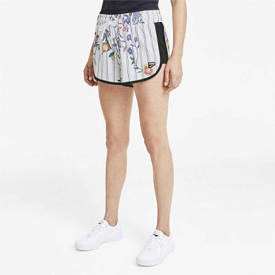 Шорты Puma Downtown AOP Short 59629602 р. L белый