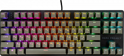 Клавиатура игровая Dark Project One KD87A ABS Gateron Mechanical Red (DPO-KD-87A-000300-GRD) 