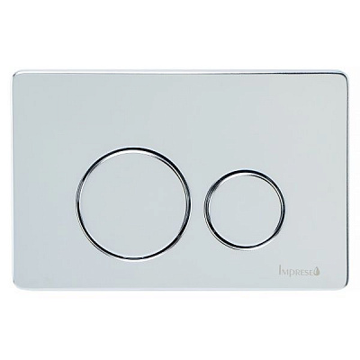 Панель смыва Imprese i7111SC из нержавеющей стали, хром глянцевый