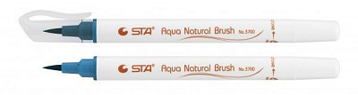 Маркер акварельный STA кисточка AQUA NATURAL BRUSH STA3700-31 синий ночной 