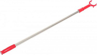 Захват для плечиков телескопический 142 см серебряный