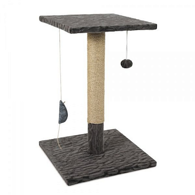 Когтеточка Природа Феликс джут темно-серая PR241532