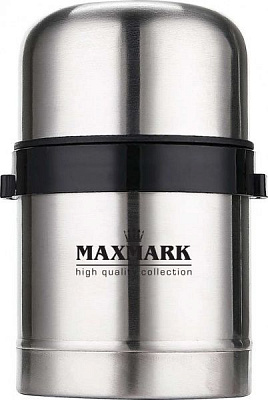 Термос для їжі Classic 600 мл срібний MK-FT600 Maxmark
