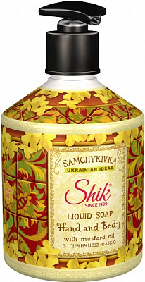 Крем-мило Шик З гірчичною олією 500 мл 500 г 1 шт./уп.