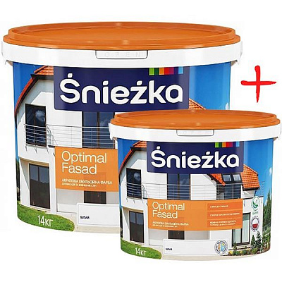 Комплект Sniezka Optimal Fasad 14 кг + 4.2 кг