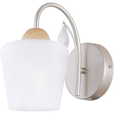 Бра Victoria Lighting Brenda/AP1 1x40 Вт E27 нікель