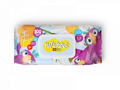 Детские влажные салфетки Naturelle Kidz ромашка 100 шт.