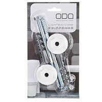 Кріплення для умивальника до стіни з ексцентриками і болтами 8x140 мм