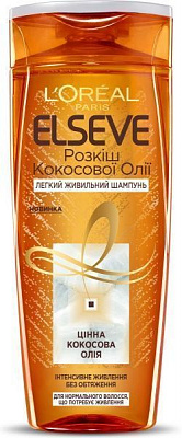 Шампунь L'Oreal Paris Elseve Розкіш кокосової олії 250 мл