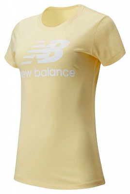 Футболка New Balance Футболка жін. ESSENTIALS STACKED LOGO жовта WT91546SUG M желтый