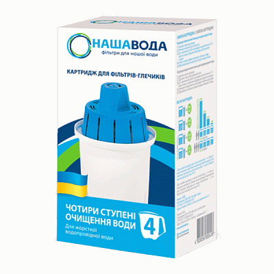 Картридж Наша Вода №4 Мax для фильтра-кувшина 