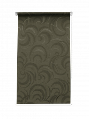 Ролета мини Тунис 39x160 см графит 