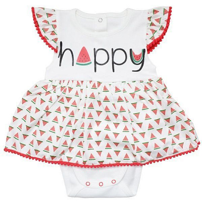 Боді дитяче Minikin Сочний арбузик р.80 молочний 198080380