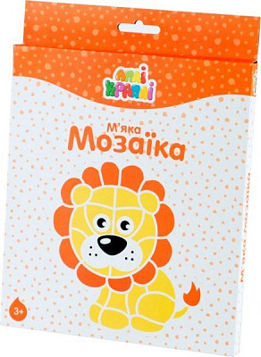 Набор для творчества Аплі-Краплі мягкая мозаика 