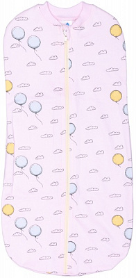 Комбінезон для дівчинки Minikin 201470156 р.56 молочний із принтом