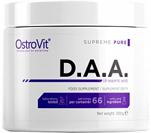 Амінокислота Ostrovit Supreme Pure D.A.A 200 г 
