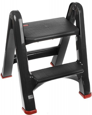 Драбина-стілець Curver пластикова розкладна графіт