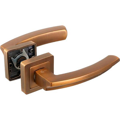 Ручка на розетке Comit Ritz 8000054011078 кофе матовый