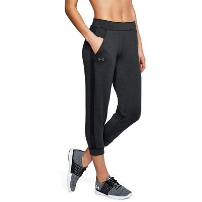 Бриджи Under Armour Featherweight Fleece Crop 1309708-001 S черный