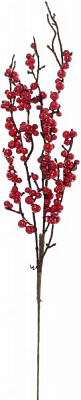 Гілочка декоративна з червоними ягодами 53 см A347604R