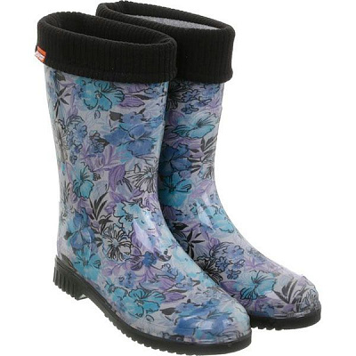 Чоботи Alisa Line Ситець р.39 синій