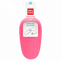 Поїлка Waudog Silicone 165х90 мм рожева
