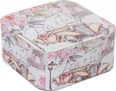 Шкатулка для украшений Парфюм 13.5х13.5 см