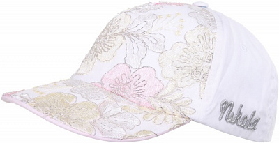 Кепка для девочек Pampona 21 L 04 р.48 белый 