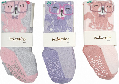 Колготки для девочек KATAMINO K38010р.85-92 лиловый 