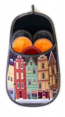 Набор тапочек для гостей La Nuit City 5 пар разноцветный 