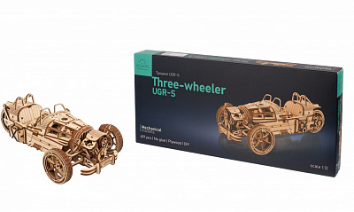 3D-пазл UGEARS Трицикл UGR-S