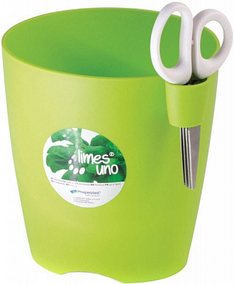 Горшок пластиковый Prosperplast Limes uno круглый 1,9л лайм (19569-389) 