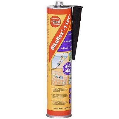 Клей-герметик полиуретановый Sika Sikaflex-11FC черный 310мл