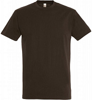 Футболка Sol's р. S темно-коричневый 