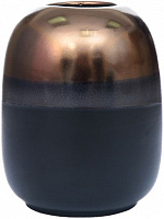 Ваза керамическая черная Антик 18 см 919-339 Lefard