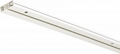 Карниз стельовий ОМіС ОМ1L одинарний набірний 250 см білий