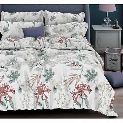 Комплект постільної білизни Relish 1.5 різнокольоровий принт SoundSleep