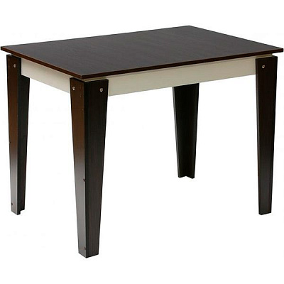 Стол обеденный Берегиня Комфорт-2 венге/белый 