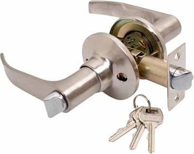 Кнобсет Bruno 878 WC матовый хром